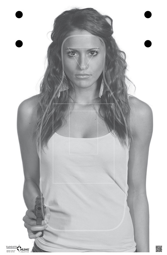 Handgun Threat 24 - Card Stock Handgun Threat 24 - Card Stock